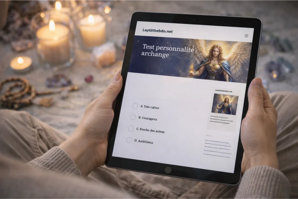 Test personnalité archange leptithebdo.net