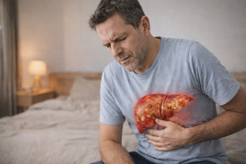 7 signes qui montrent que votre foie est malade