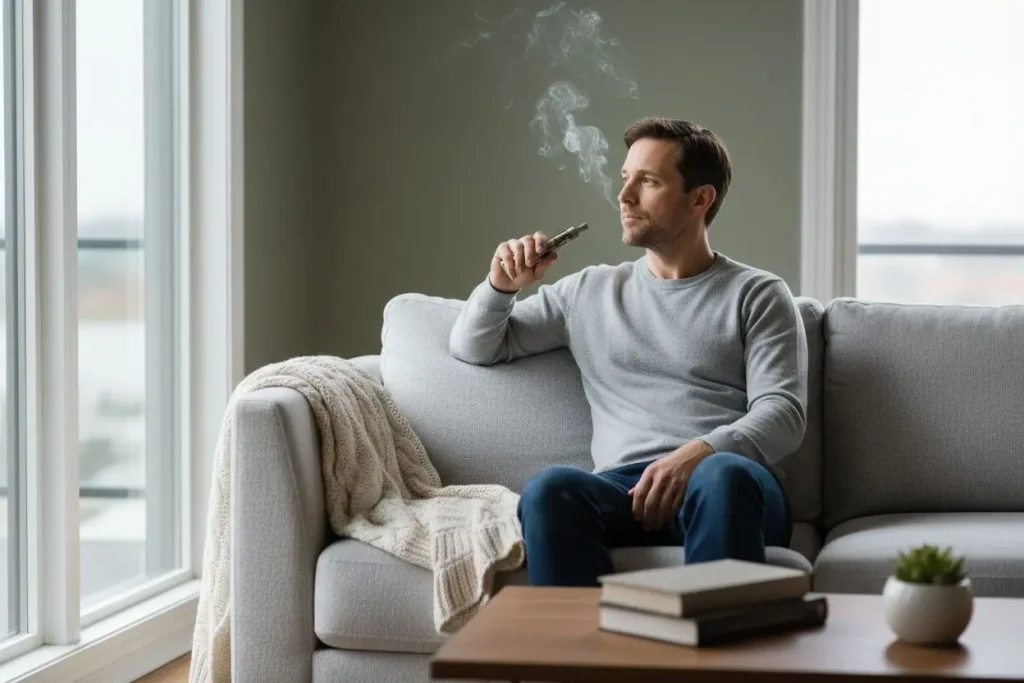 Fumeur de cigarette électronique