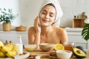 Masque maison visage
